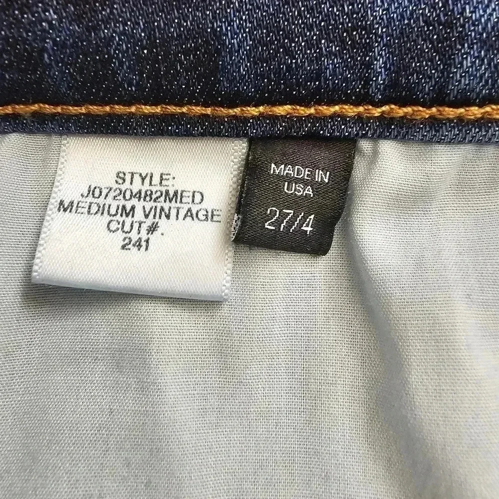 Veronica Beard Carly Kick Flare Tux Stripe High Rise Jeans‎ Size 27 - Picture 5 of 8